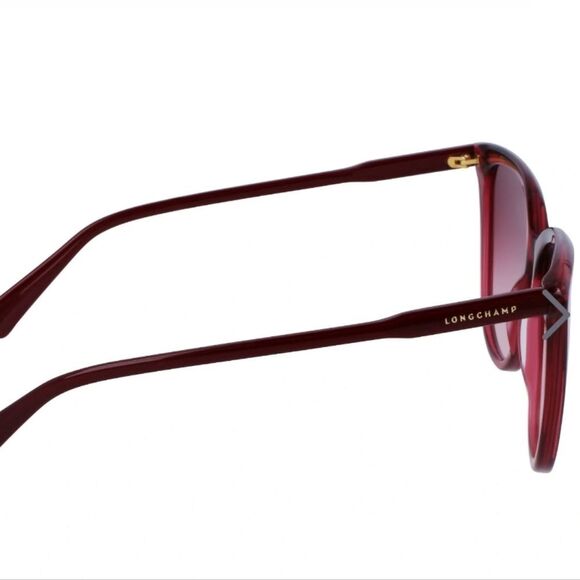 Longchamp 07185S(601) Burgandy Sunglasses